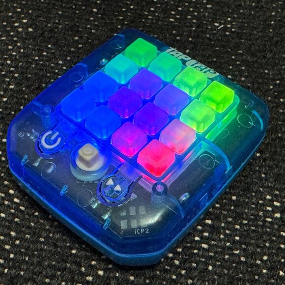 TapTap® Mini Smart Fidget Toy Electronic Game from Flycatcher Toys, Blue - Picture 11 of 13